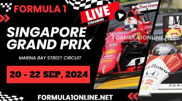 {Watch Live} F1 Singapore GP 2024 Race Stream & Replay