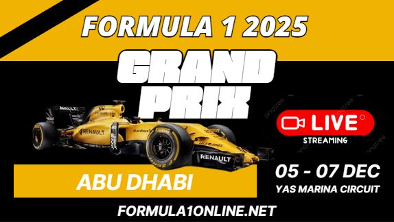 {Watch Live} F1 Abu Dhabi GP 2025 Race Stream & Replay
