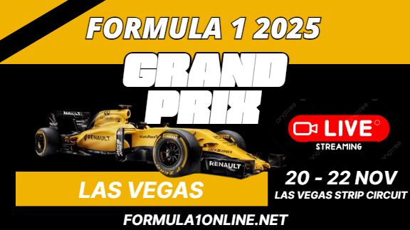 {Watch Live} F1 Las Vegas GP 2025 Qualifying Stream