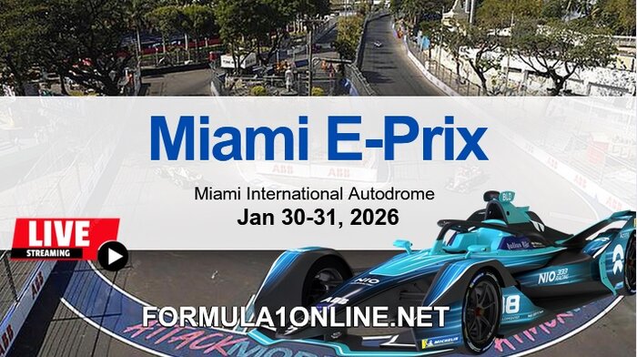 [Rd 3] 2026 Miami E-Prix Practice 1 Live Stream: Formula E