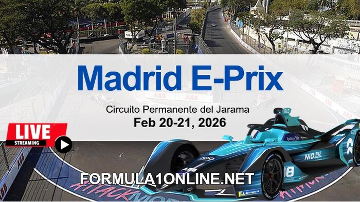 [Rd 6] 2026 Madrid E-Prix Practice 1 Live Stream: Formula E