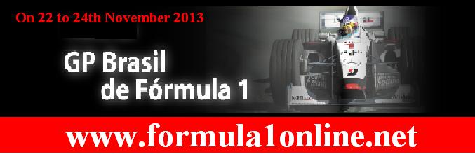 F1 GP Petrobras do Brasil 2013
