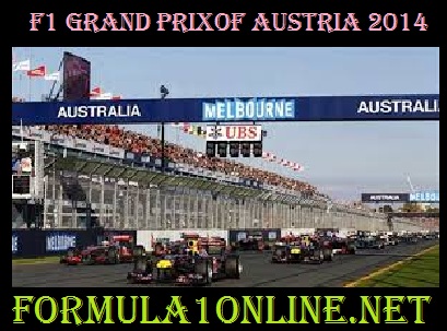 F1 Grand Prix OF Austria 2014
