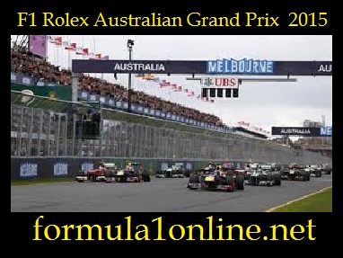 F1 Rolex Australian Grand Prix  2015