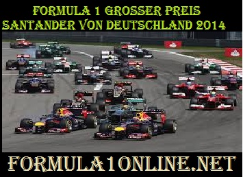 Formula 1 Grosser Preis Santander Von Deutschland 2014