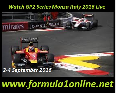 GP2 Series Monza Italy 2016 Live 